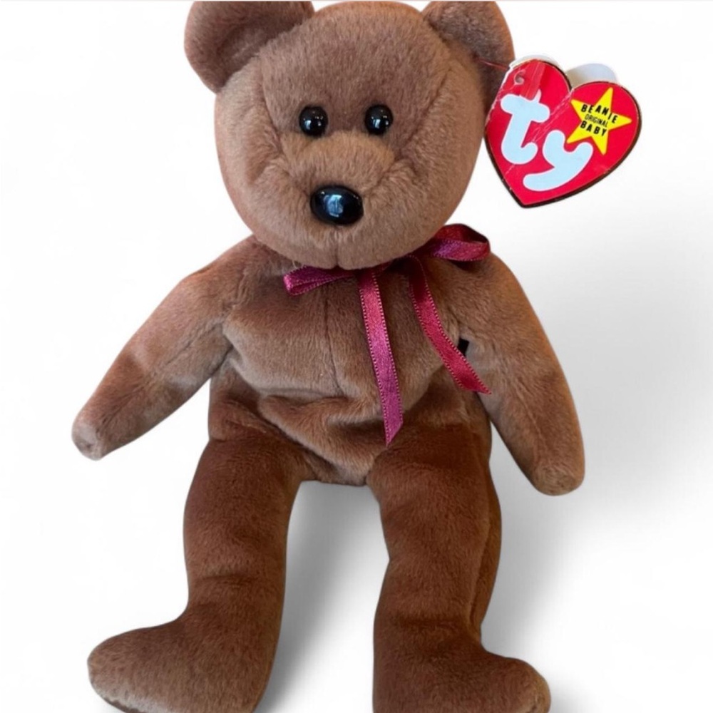 Vintage Ty Beanie Baby Teddy in good condition